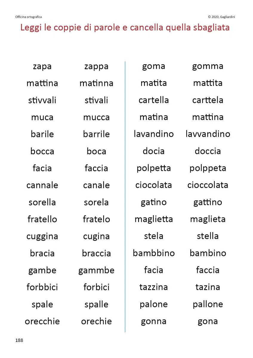 Officina ortografica. Attività di recupero e potenziamento delle abilità ortografiche per bambini della scuola primaria