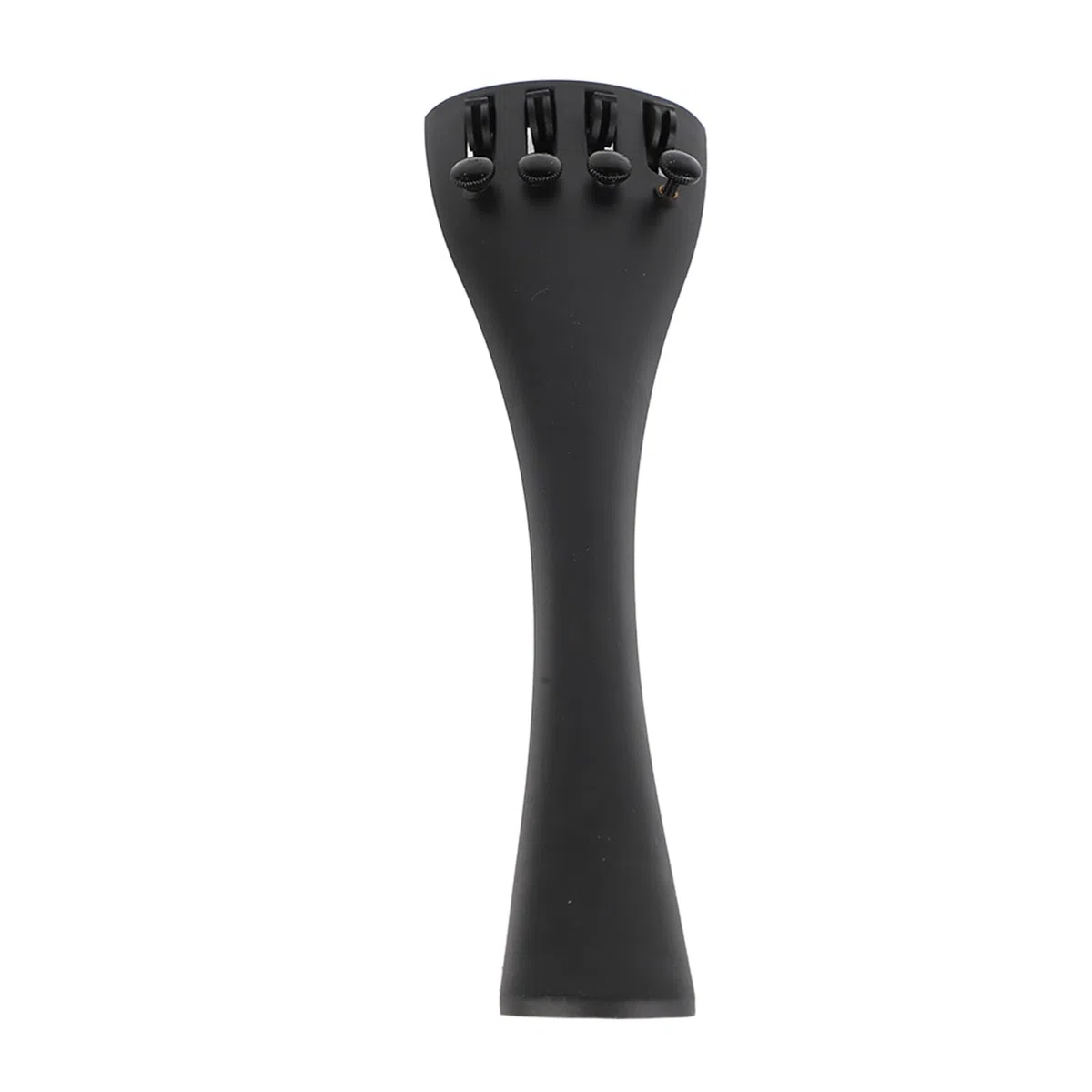 Cordiera per Violoncello 4/4 in Fibra di Carbonio con 4 Accordatori, Cordiera di Ricambio per Violoncello, Dimensioni Standard, Finitura Lucida, Resistenza All'attrito e Alla