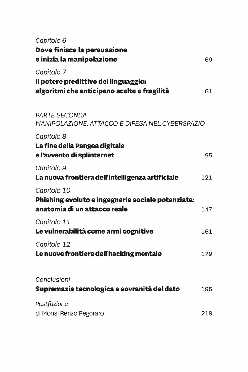 Hackerare la mente. Parole, algoritmi e inganni. Come difendere la propria libertà digitale