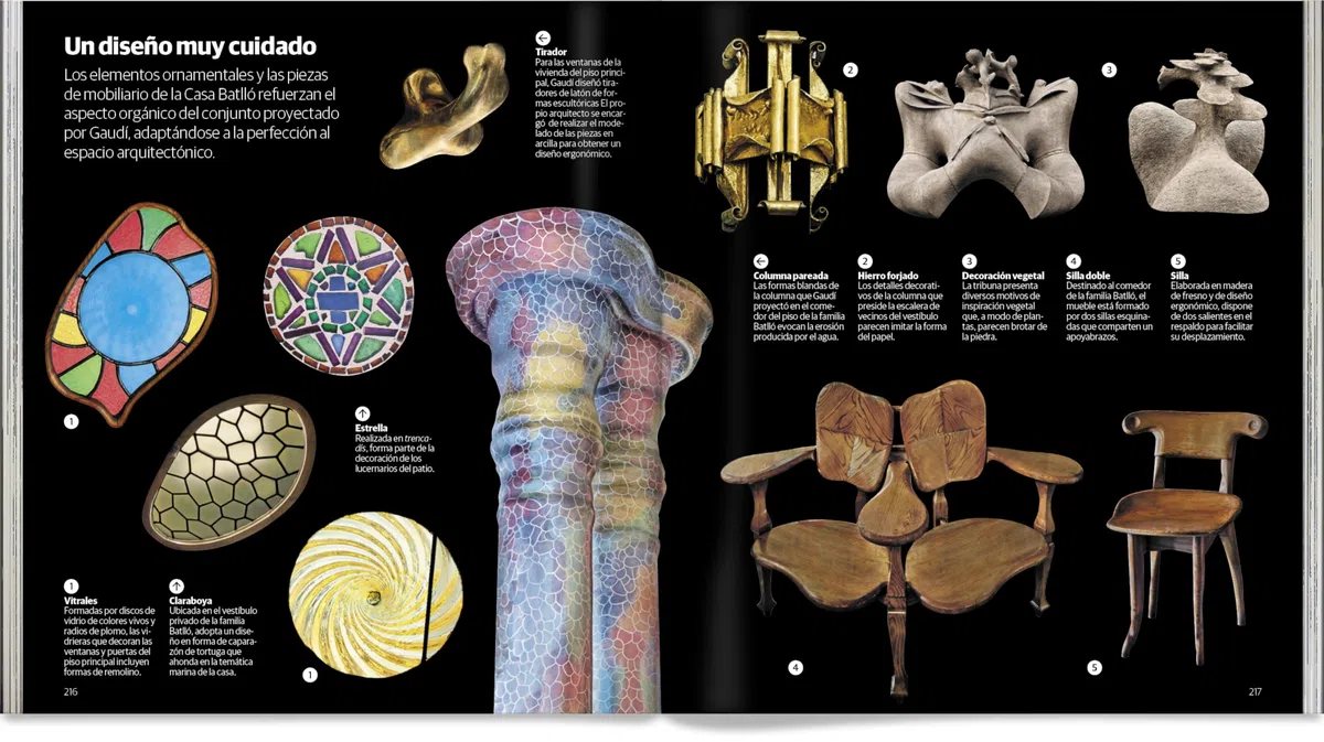 ED. VISUAL - OBRA COMPLETA ANTONI GAUDÍ (ESPAÑOL): Todas las obras de Antoni Gaudí mostradas en detalle parte por parte