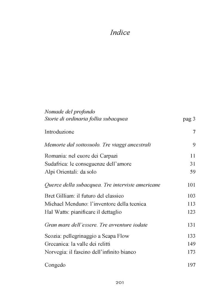 Nomade del profondo. Storie di ordinaria follia subacquea