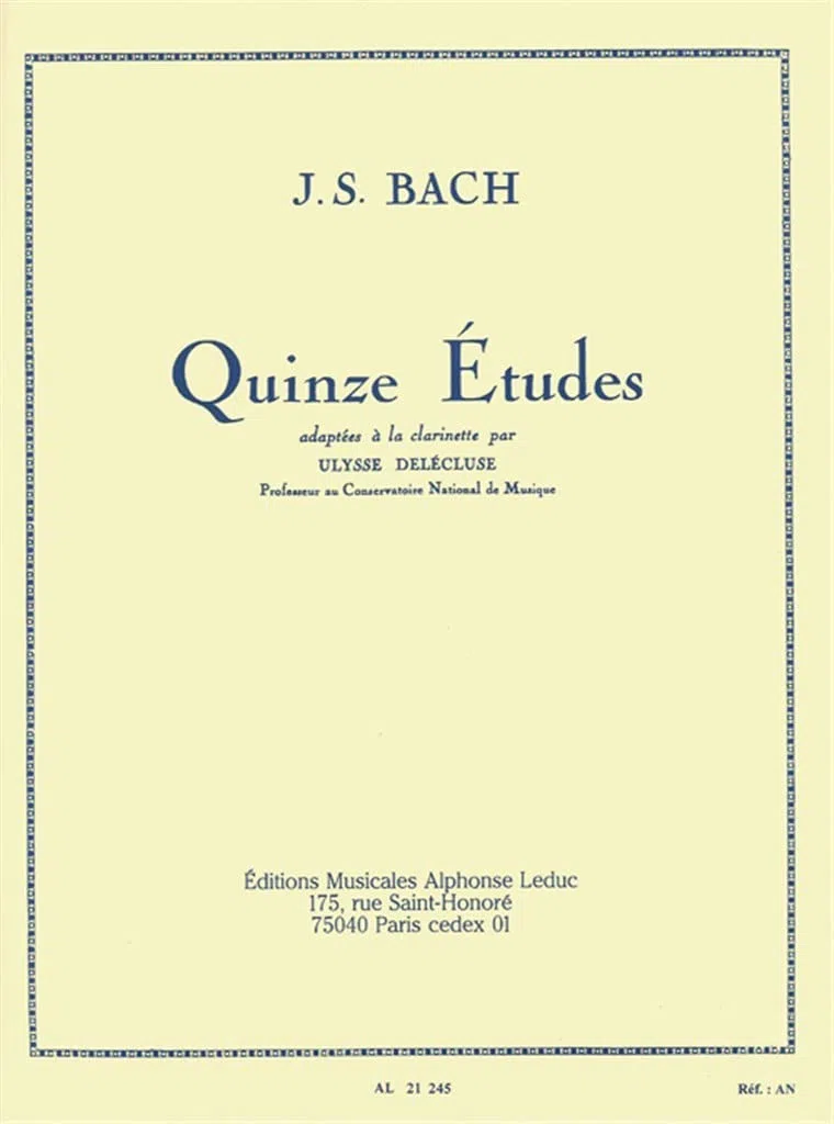 15 Etudes Clarinette