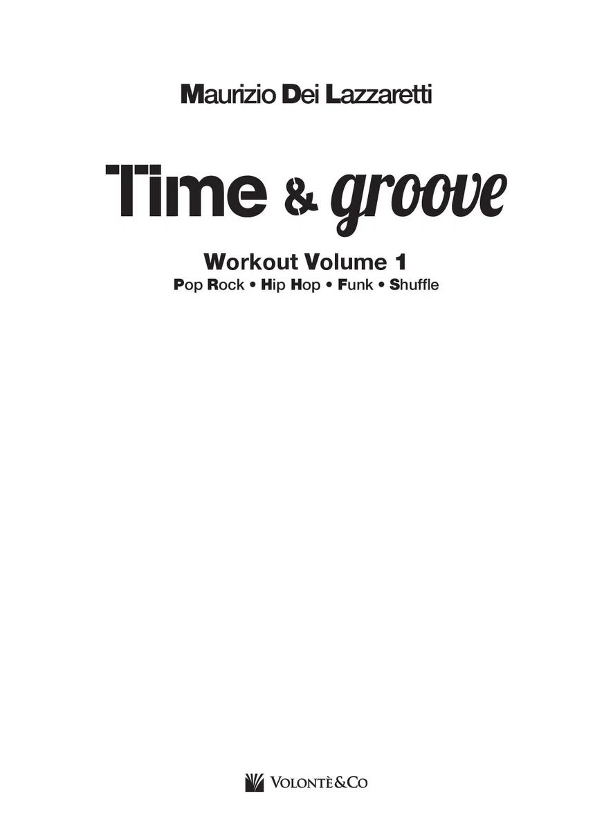 Time & groove workout. Con CD Audio formato MP3. Con CD-Audio (Vol.)