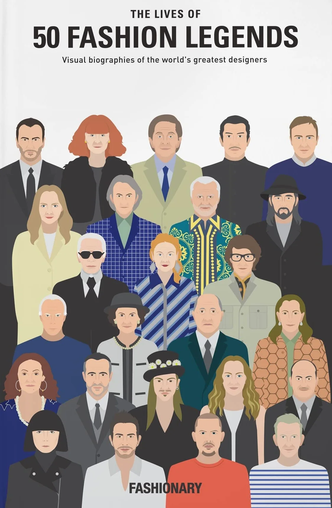 The Lives of 50 Fashion Legends: Visual biographies of the world's greatest designers