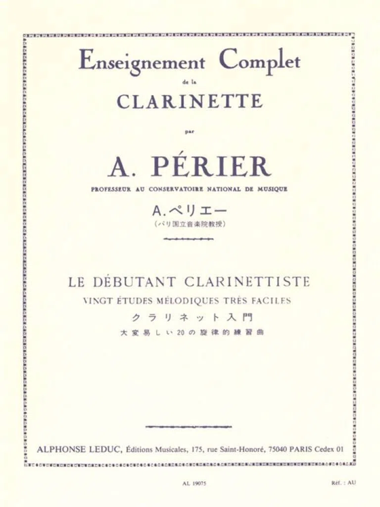 Debutant Clarinettiste