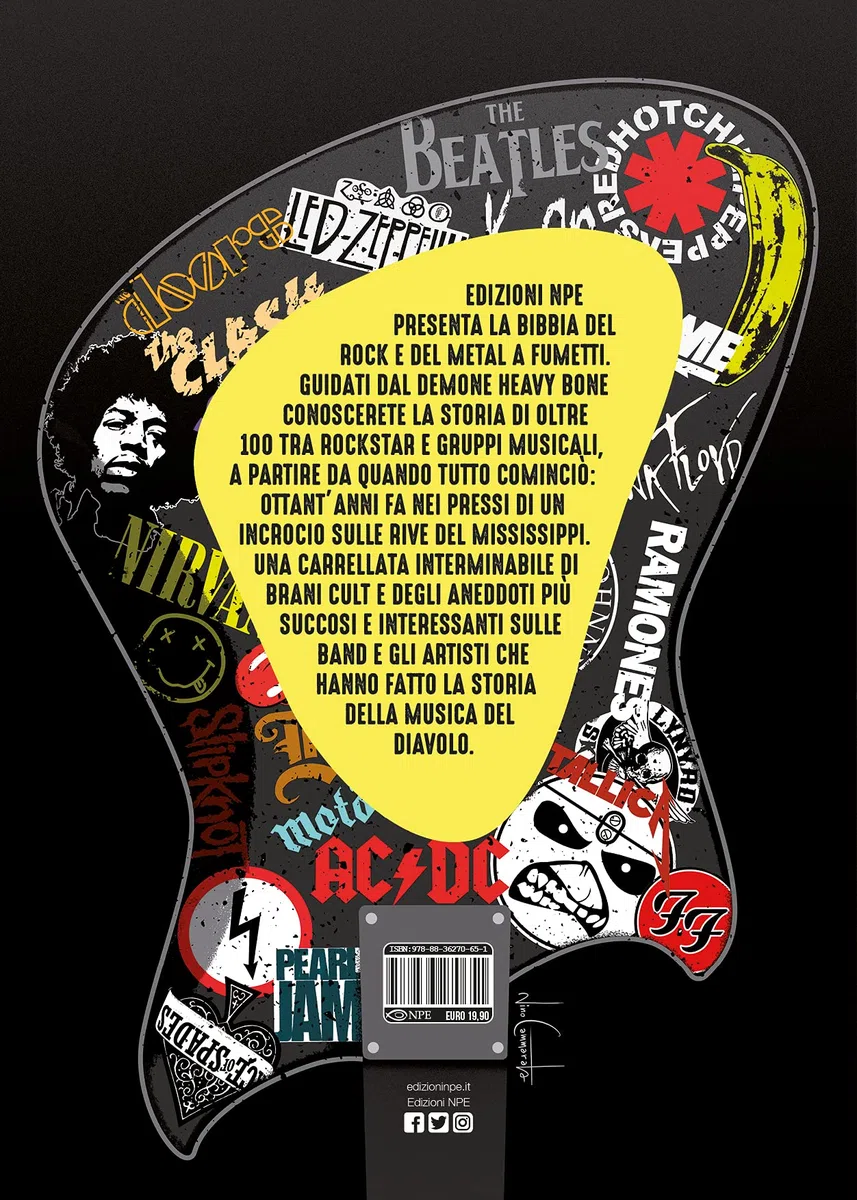 Heavy Bone. La grande storia del rock e del metal a fumetti. Omnibus edition