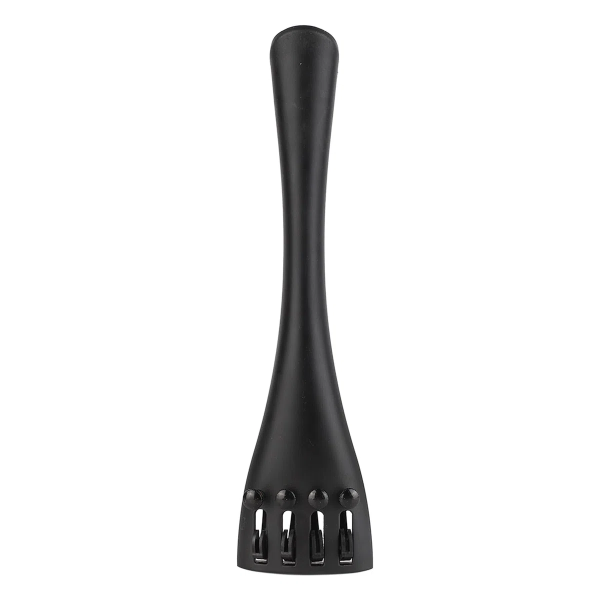 Cordiera per Violoncello 4/4 in Fibra di Carbonio con 4 Accordatori, Cordiera di Ricambio per Violoncello, Dimensioni Standard, Finitura Lucida, Resistenza All'attrito e Alla