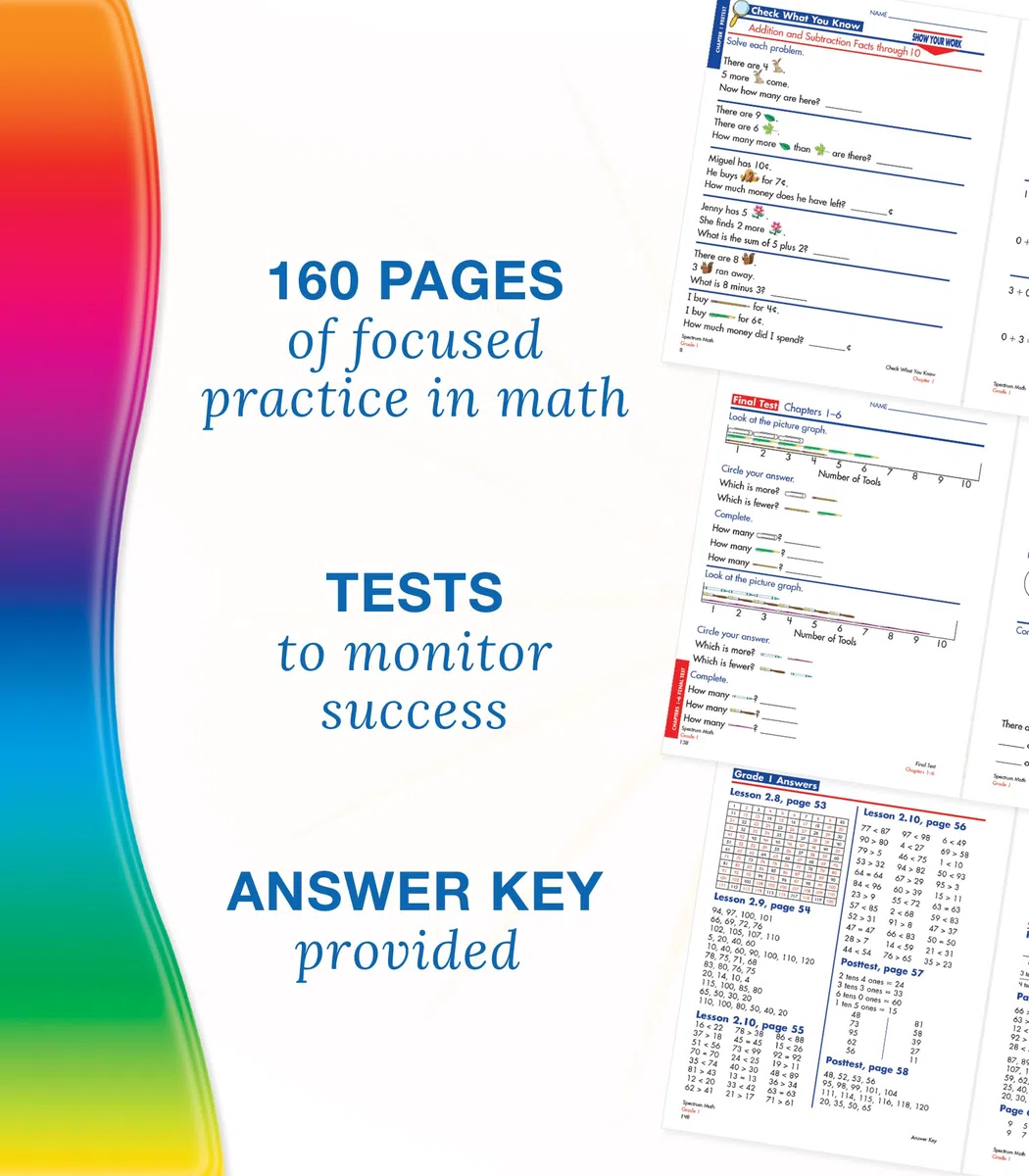 Spectrum Math, Grade 1
