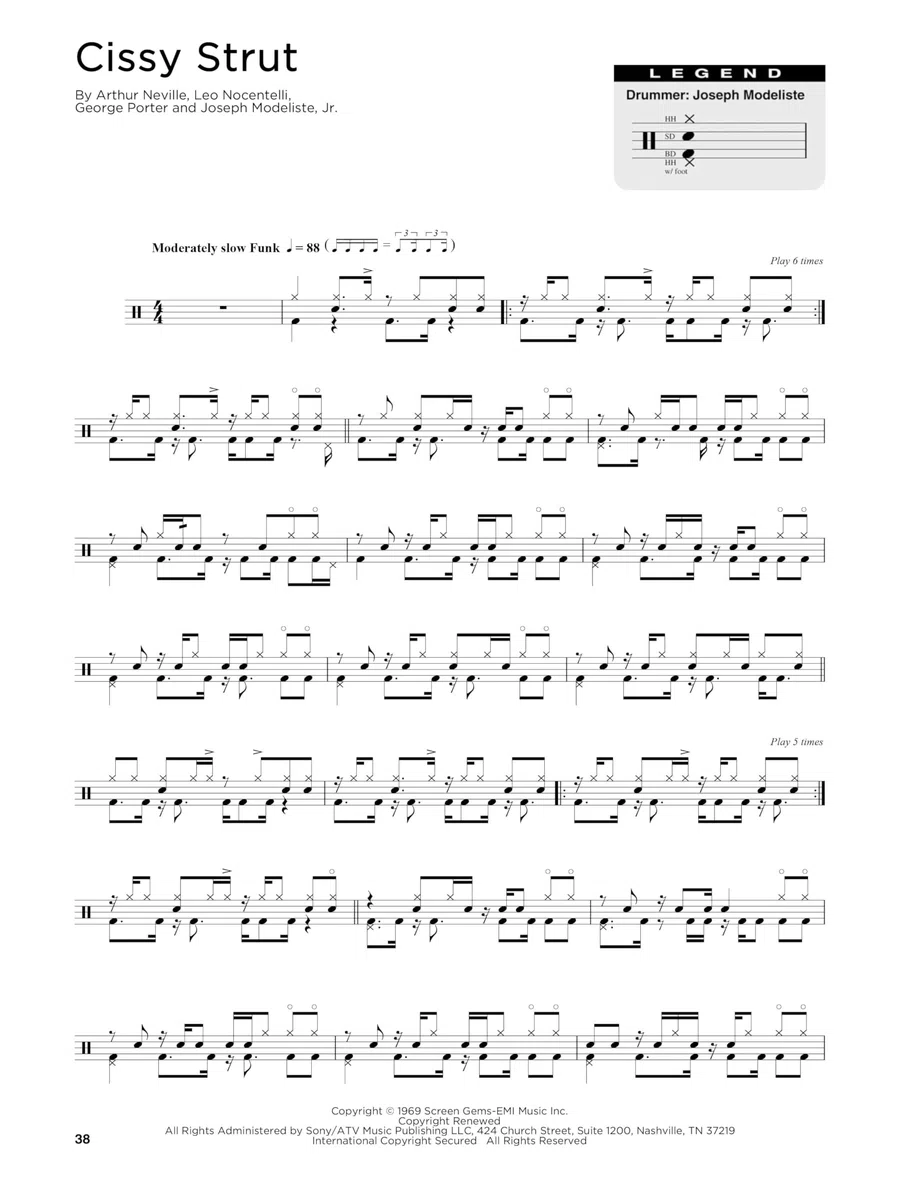 First 50 Songs You Should Play on Drums: Various Artists | per Batteria per Principianti con Notazione per Batteria e Guide del Drum Kit | 50 Brani Rock Pop Funk per Studio e Repertorio