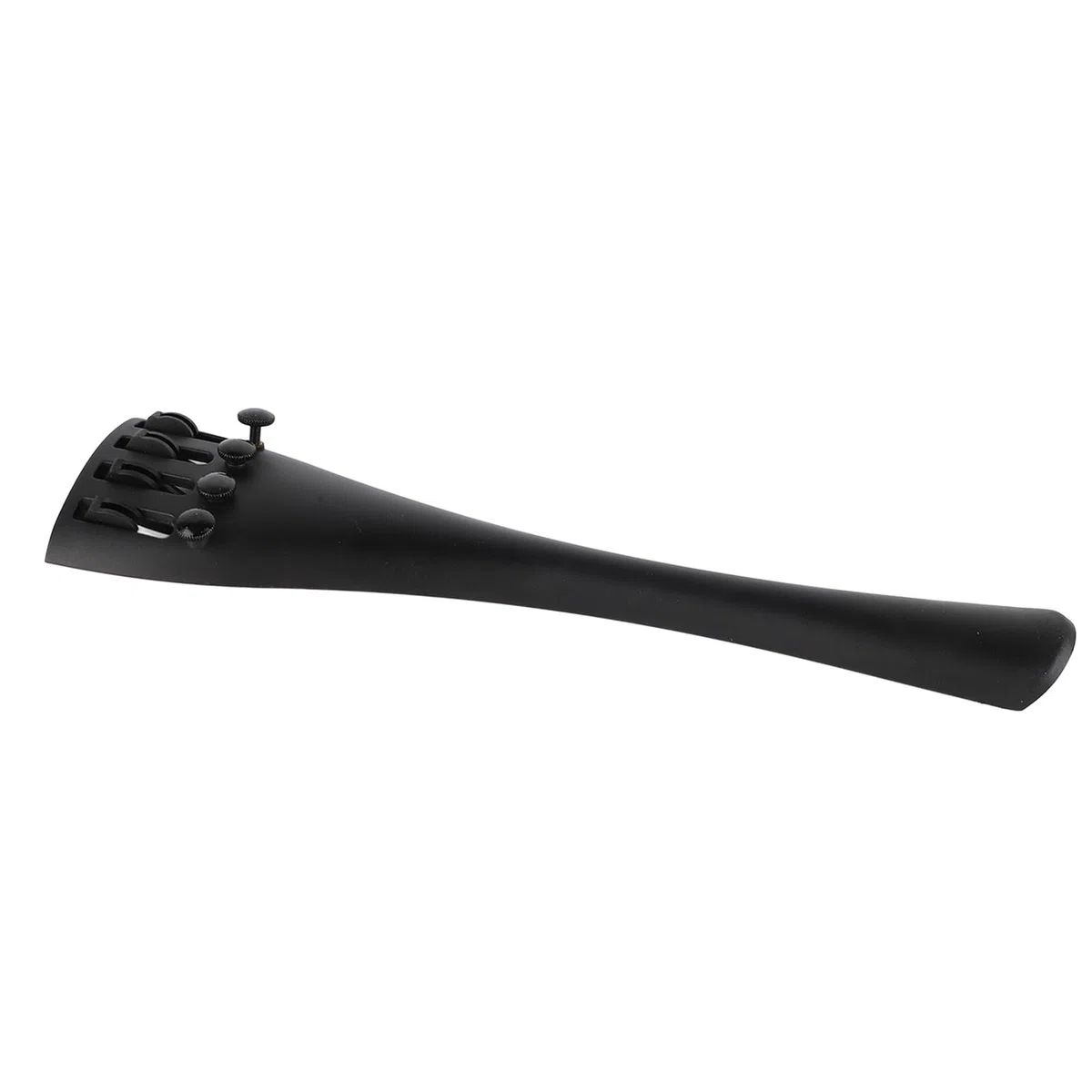 Cordiera per Violoncello 4/4 in Fibra di Carbonio con 4 Accordatori, Cordiera di Ricambio per Violoncello, Dimensioni Standard, Finitura Lucida, Resistenza All'attrito e Alla