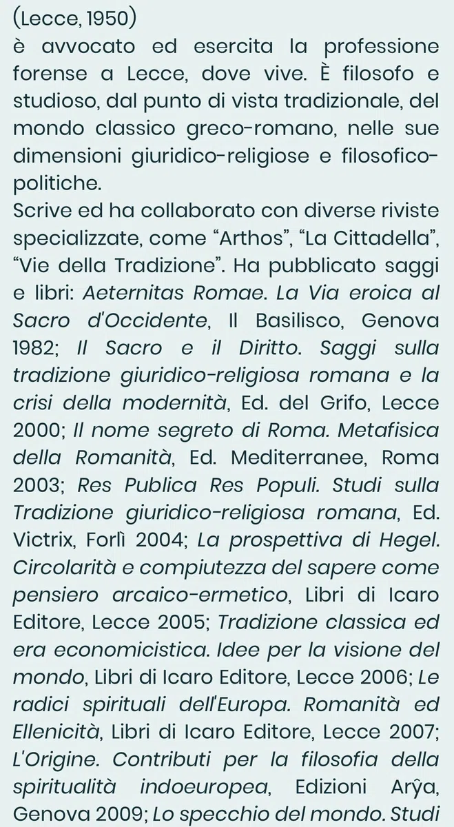 Sul fondamento. Pensare l'assoluto come risultato