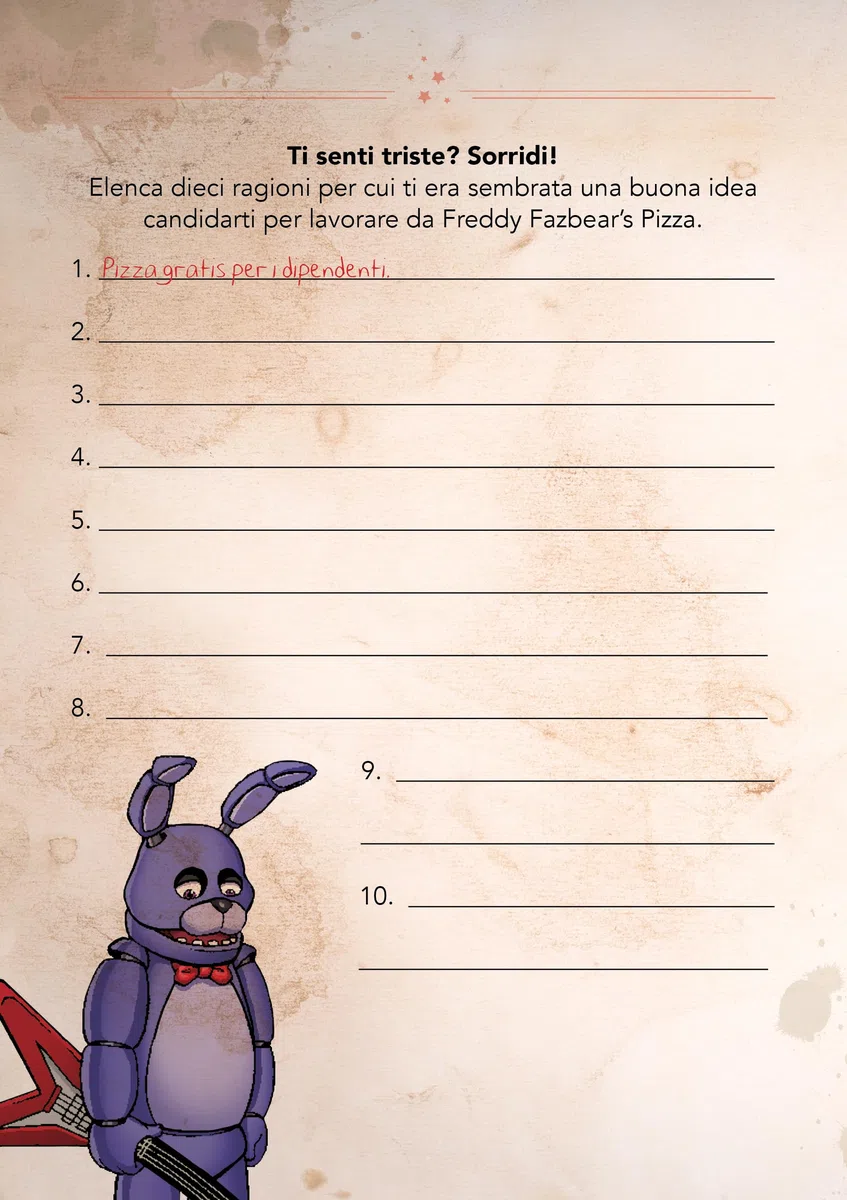 Five nights at Freddy’s. Manuale di sopravvivenza