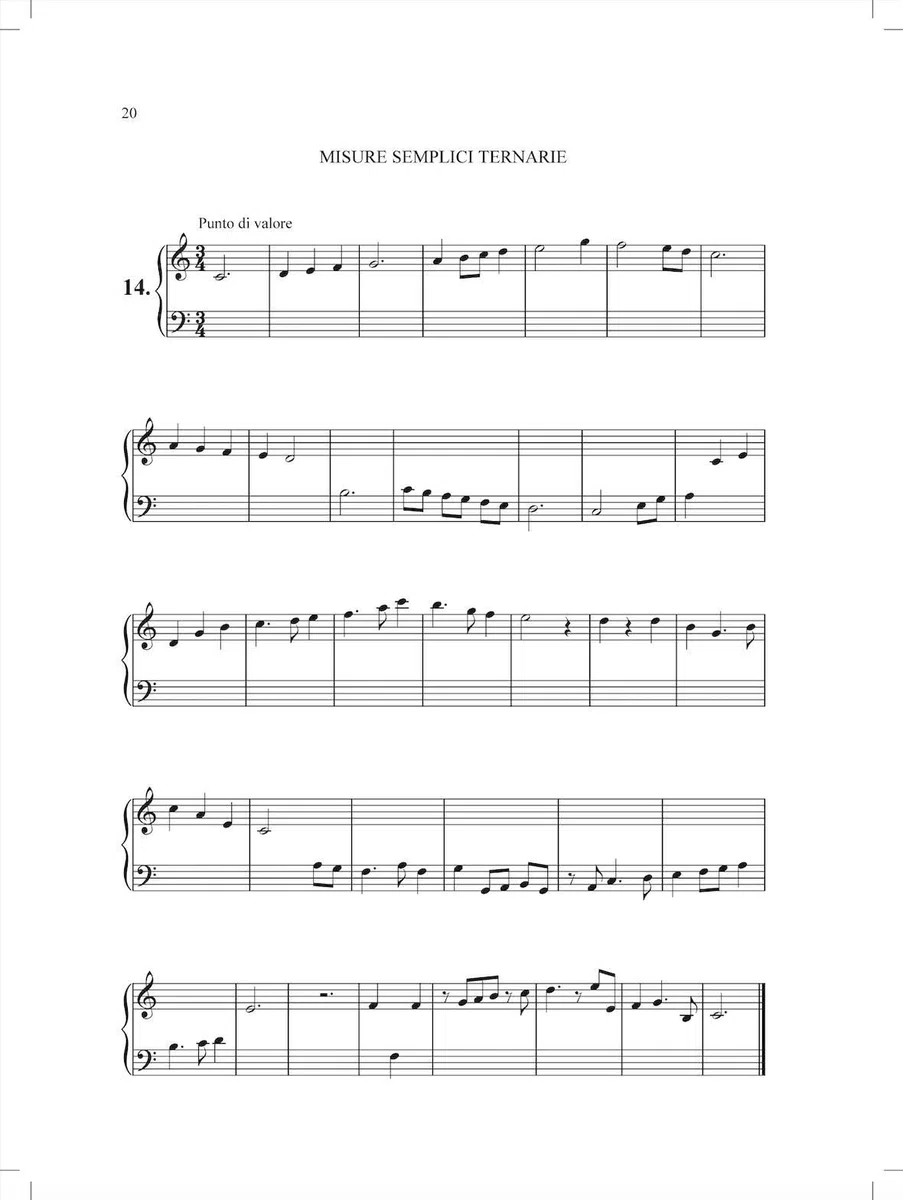 Solfeggi parlati e cantati. Primo corso