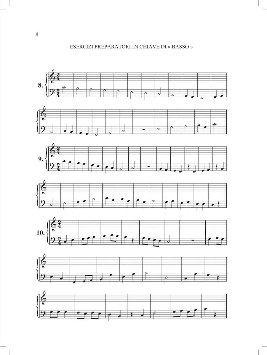 Solfeggi parlati e cantati. Primo corso