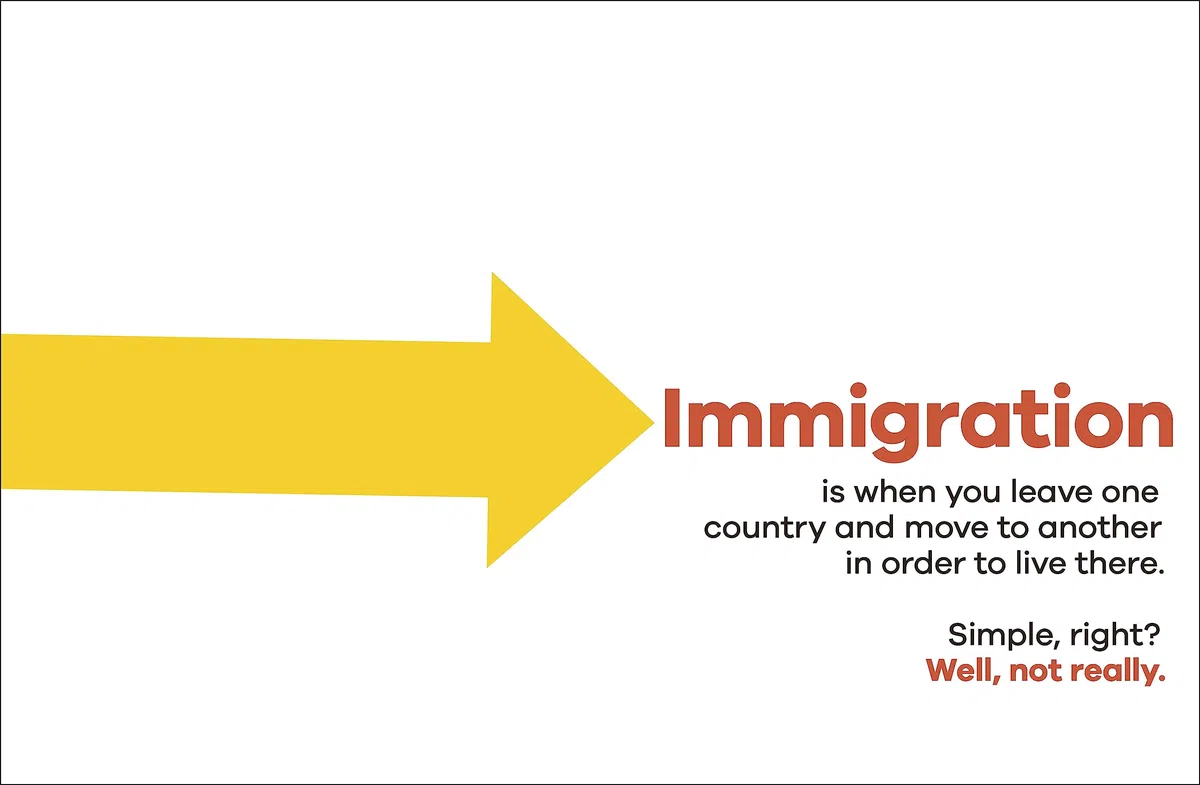 A Kids Book About Immigration