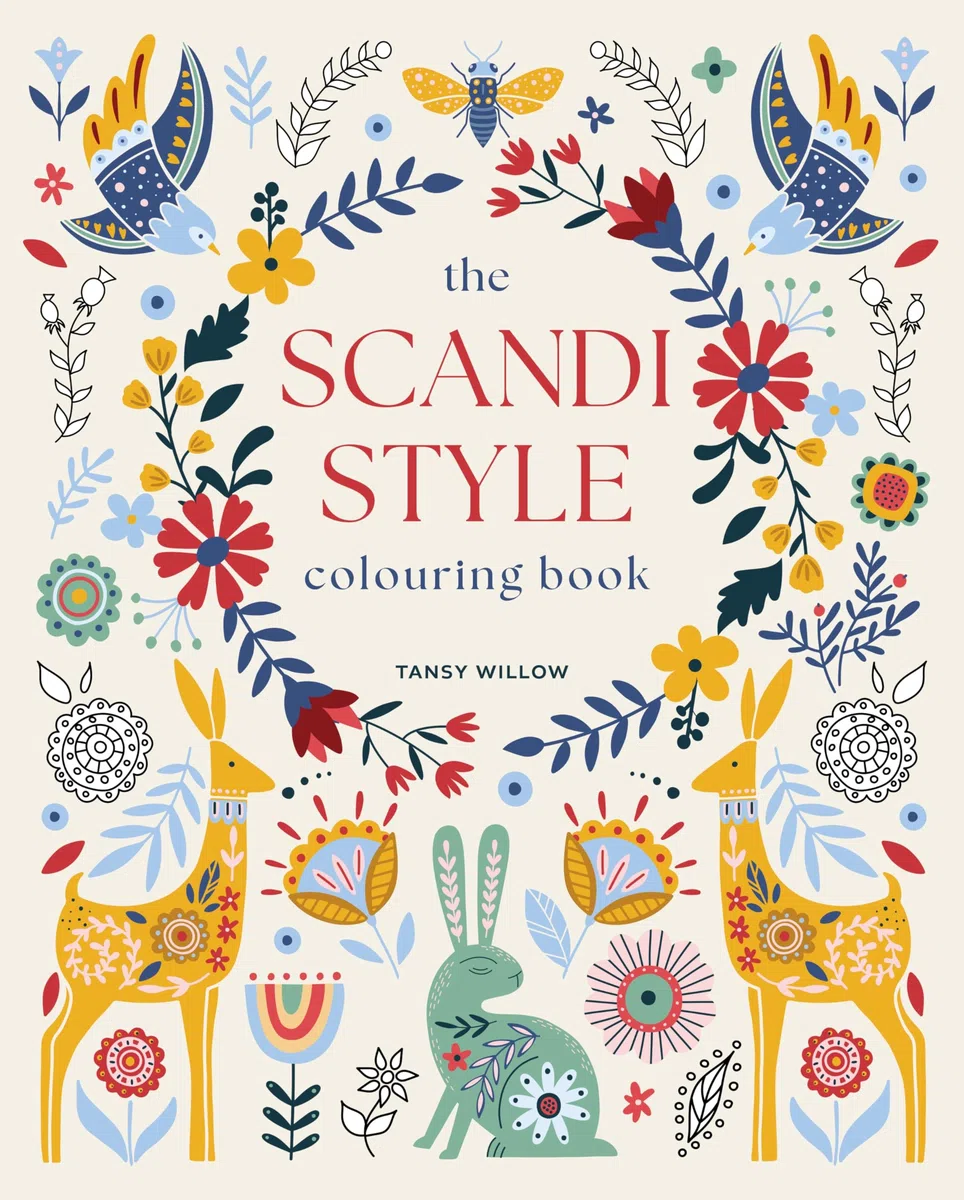 The Scandi Style Colouring Book: Over 40 Designs to Colour
