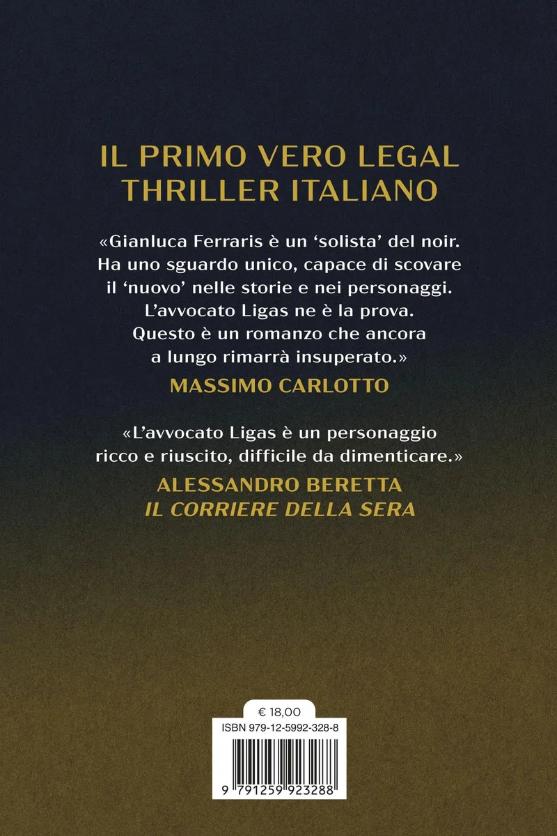 Un caso complicato per l'avvocato Ligas. Perdenti