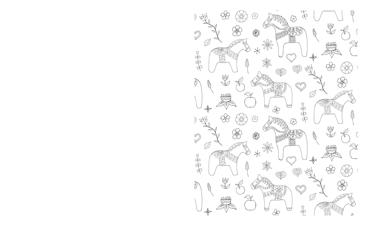 The Scandi Style Colouring Book: Over 40 Designs to Colour